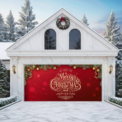 Christmas Greetings  | Christmas Garage Door Cover