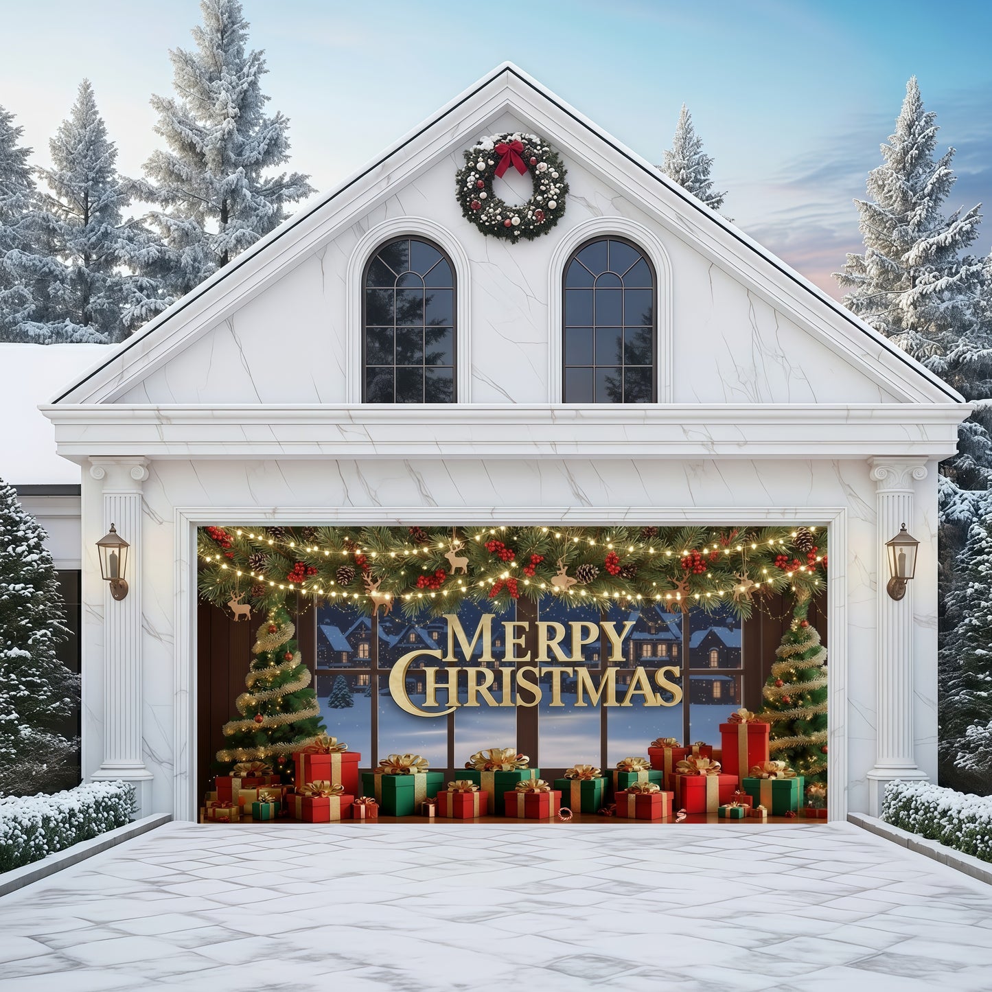 Christmas Joy | Christmas Garage Door Cover