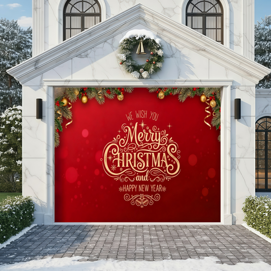 Christmas Greetings  | Christmas Garage Door Cover
