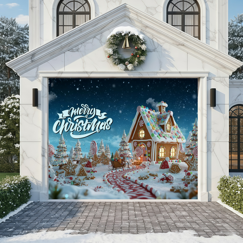 Christmas Wonderland | Christmas Garage Door Cover